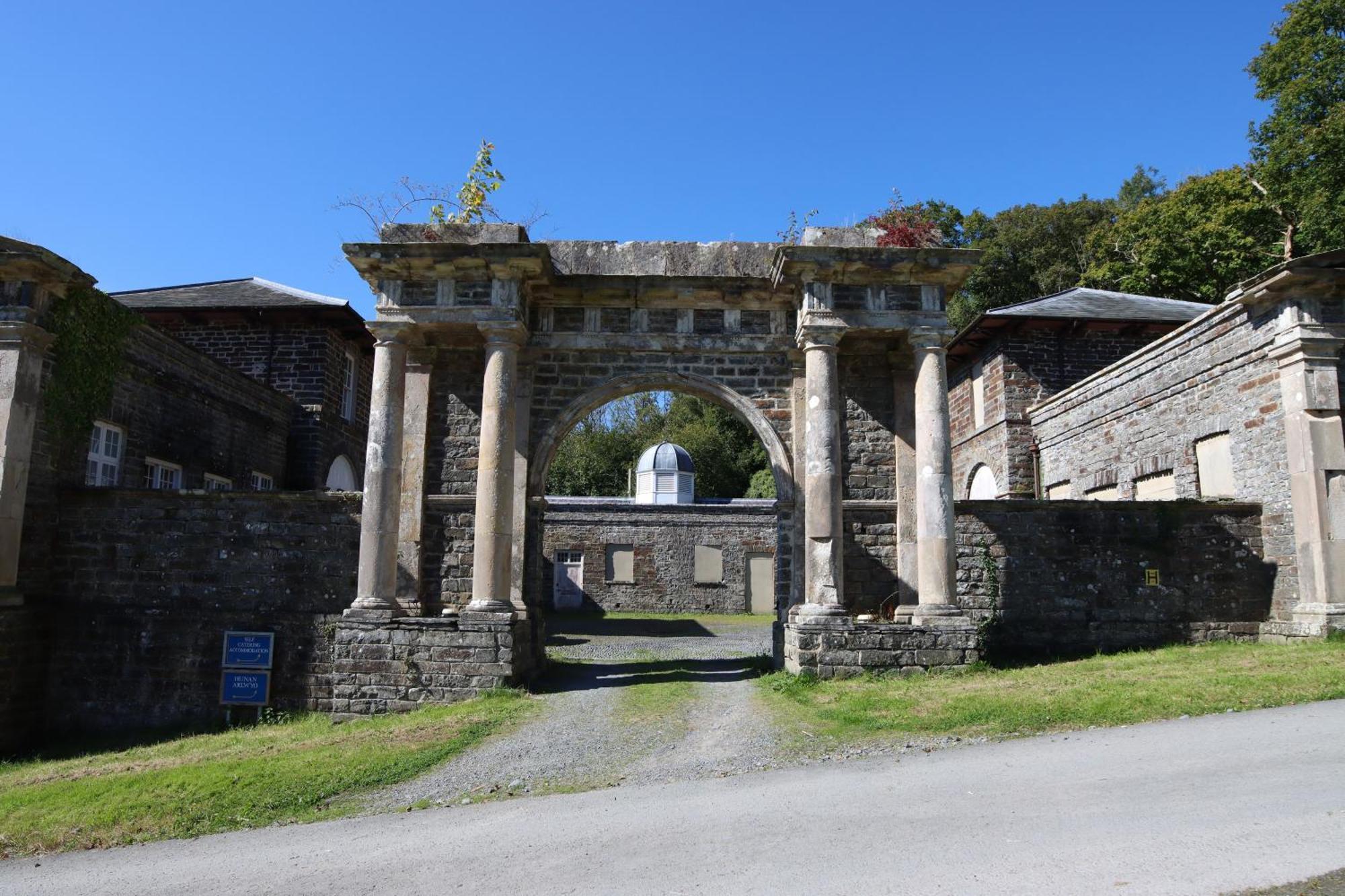 Plas Nanteos Mansion 애버리스트위스 외부 사진
